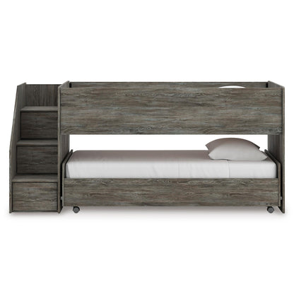 Signature Design by Ashley Frandern B4480B13 Twin over Twin Loft Bed IMAGE 3