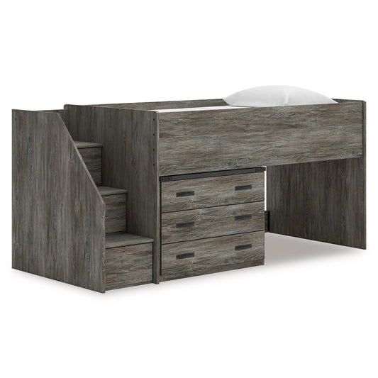 Signature Design by Ashley Frandern B4480B15 Twin Loft Bed with Drawer Storage IMAGE 1
