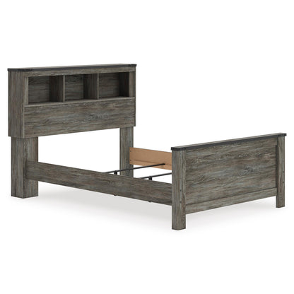 Signature Design by Ashley Frandern B4480B3 Full Bookcase Panel Bed IMAGE 5