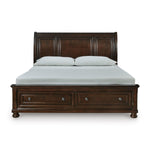 Millennium Porter B697B47 California King Sleigh Storage Bed IMAGE 2