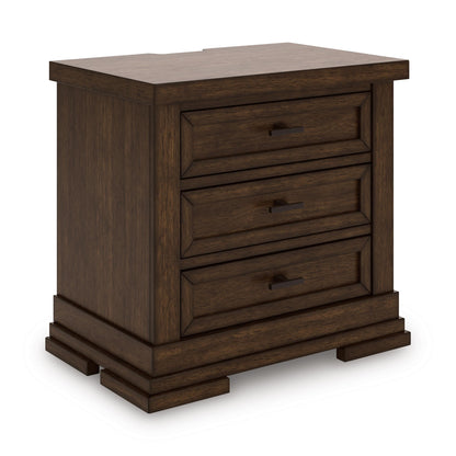 Signature Design by Ashley Taffenbrook B849-93 Three Drawer Night Stand IMAGE 1