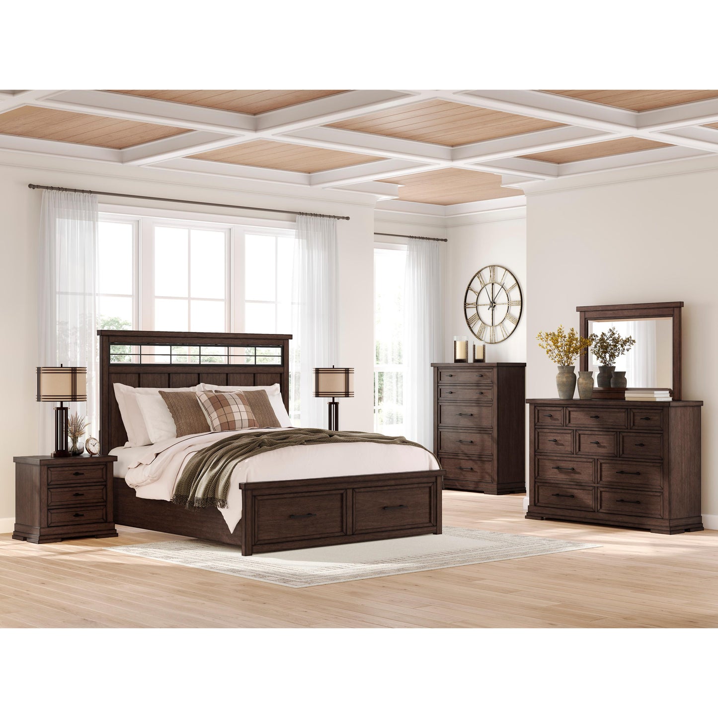 Signature Design by Ashley Taffenbrook B849B1 Dresser and Mirror IMAGE 11