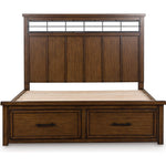 Signature Design by Ashley Taffenbrook B849B4 King Panel Storage Bed IMAGE 7
