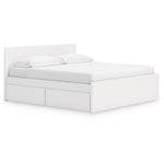  Signature Design by Ashley Onita EB9630B21 King Panel Platform Bed with 2 Side Storage IMAGE 1