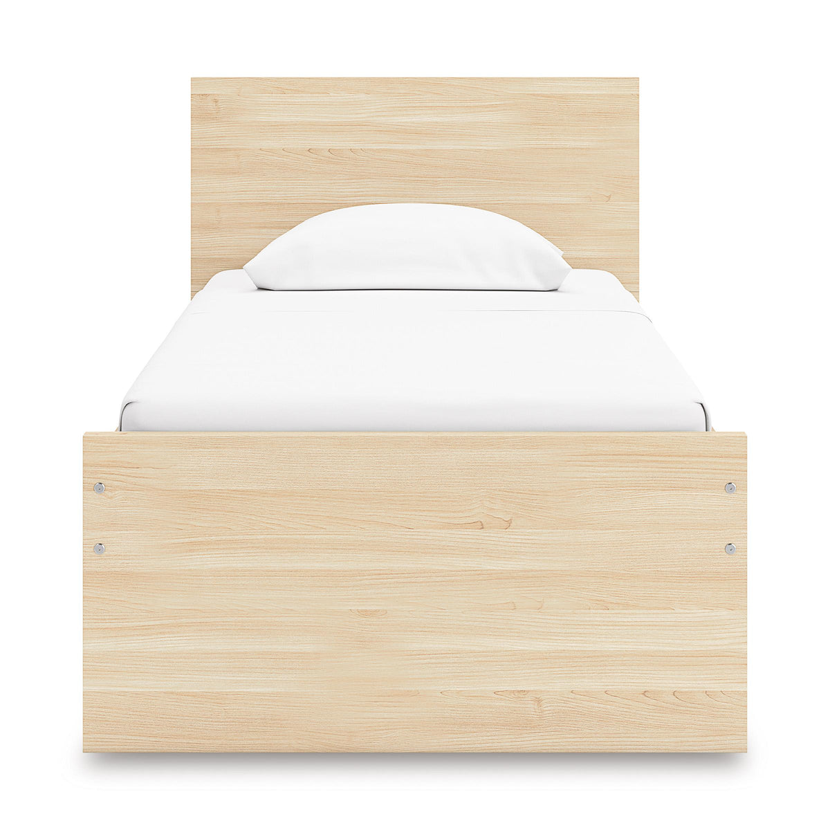  Signature Design by Ashley Onita EB9632B10 Twin Panel Platform Bed with 1 Side Storage IMAGE 2