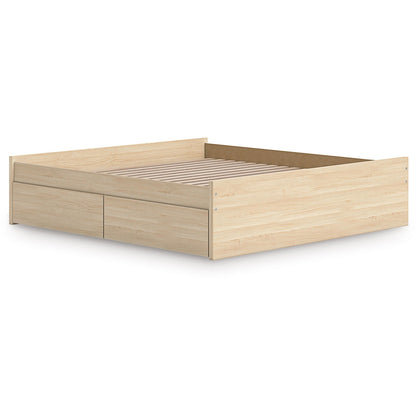  Signature Design by Ashley Onita EB9632B21 King Platform Bed with 2 Side Storage IMAGE 6