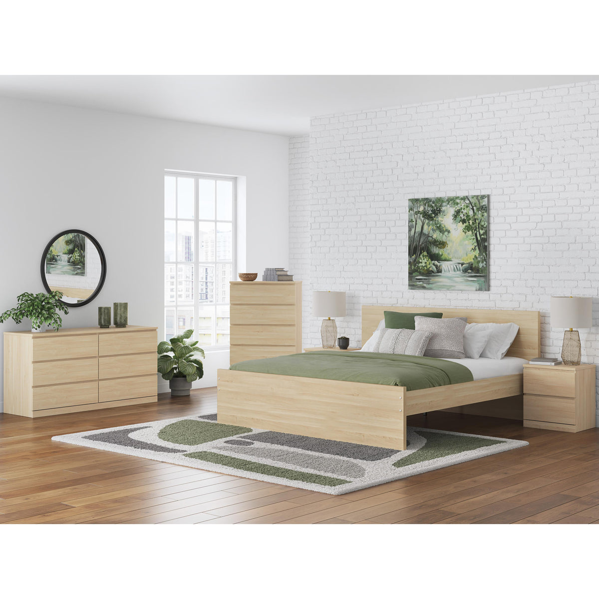  Signature Design by Ashley Onita EB9632B22 King Panel Platform Bed IMAGE 8