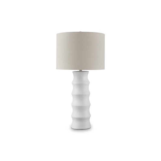  Signature Design by Ashley Veraleigh L235854 Poly Table Lamp IMAGE 1