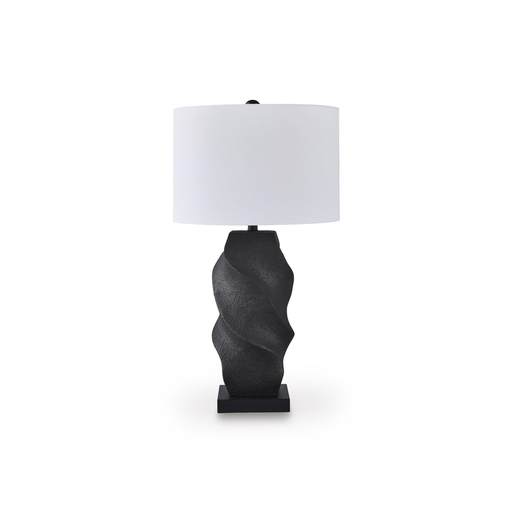  Signature Design by Ashley Amillion L235904 Poly Table Lamp IMAGE 1