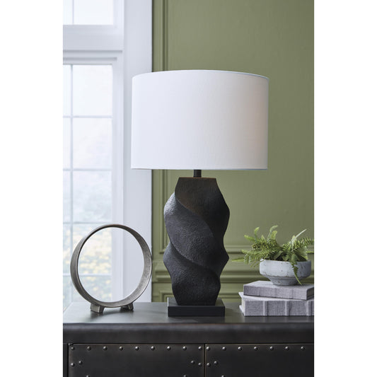  Signature Design by Ashley Amillion L235904 Poly Table Lamp IMAGE 2