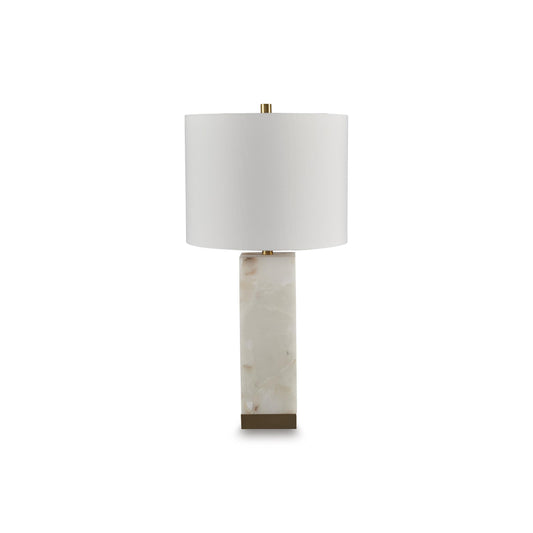 Signature Design by Ashley Linderfield L429094 Alabaster Table Lamp IMAGE 1
