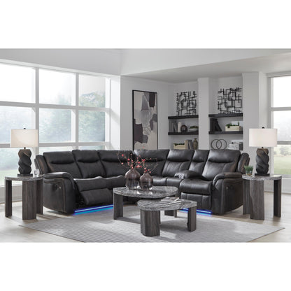 Signature Design by Ashley Sultan Meadow PC13001S1 2 pc Reclining Sectional IMAGE 13