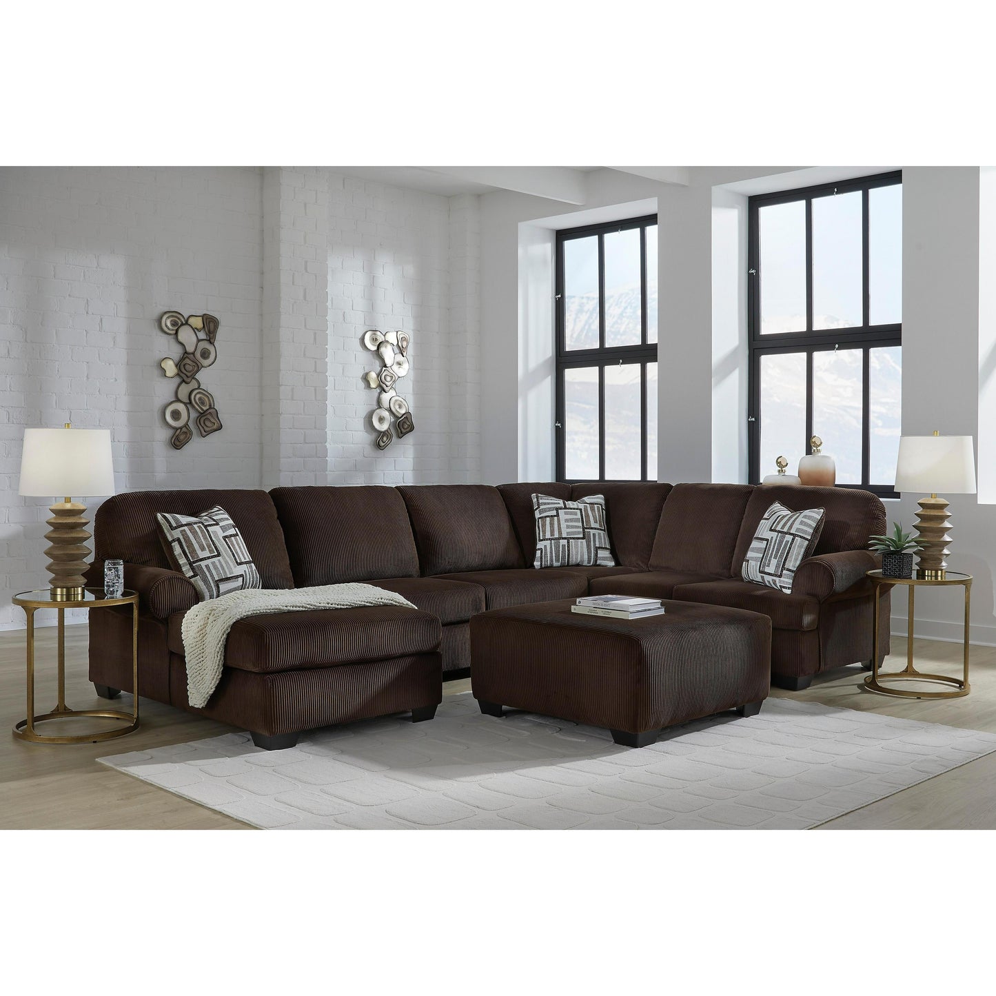 Signature Design by Ashley Kimlee PC35603S1 3 pc Sectional with Chaise | American Furniture of Slidell