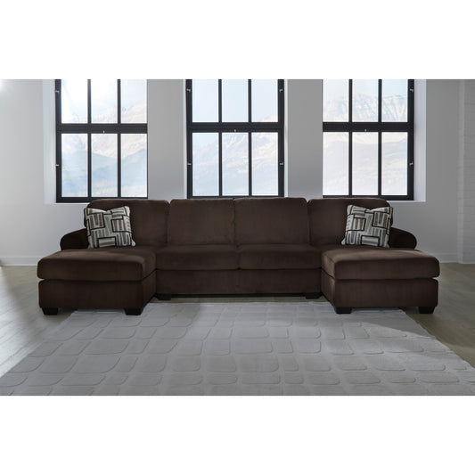 Signature Design by Ashley Kimlee PC35603S3 3 pc Sectional with Double Chaise | American Furniture of Slidell