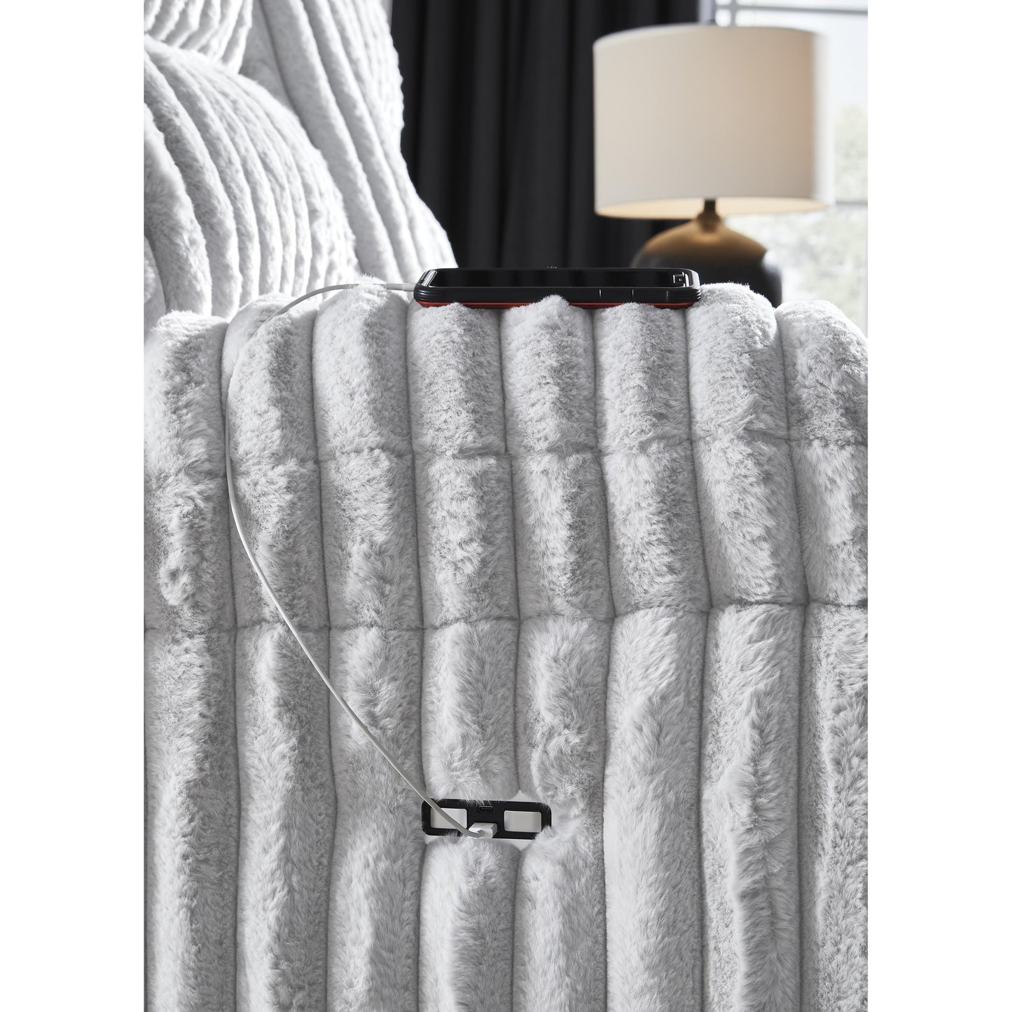 Signature Design by Ashley Rhines Falls PC4280406 Zero Wall Recliner IMAGE 7