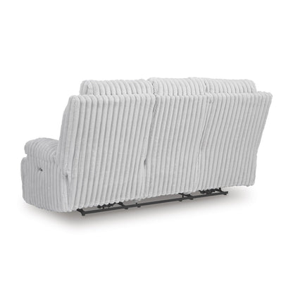 Signature Design by Ashley Rhines Falls PC4280499 Reclining Power Sofa with Drop Down Table IMAGE 4