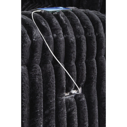 Signature Design by Ashley Rhine Falls PC4280599 Reclining Power Sofa with Drop Down Table IMAGE 7
