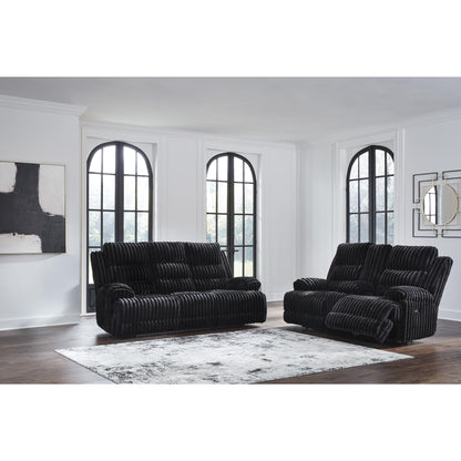 Signature Design by Ashley Rhine Falls PC4280599 Reclining Power Sofa with Drop Down Table IMAGE 8
