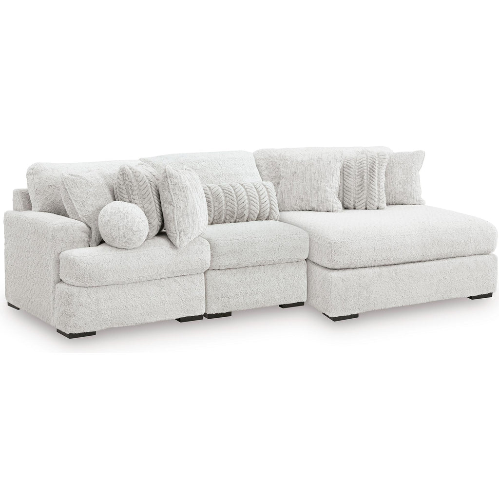 Signature Design by Ashley Cuddle Plush PC59106S1 3 pc Sectional with Chaise IMAGE 1