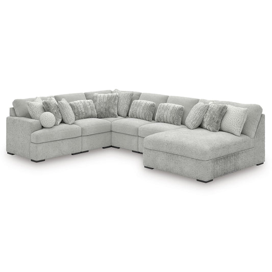 Signature Design by Ashley Cuddle Plush PC59106S3 6 pc Sectional with Chaise IMAGE 1