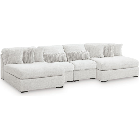Signature Design by Ashley Cuddle Plush PC59106S4 4 pc Sectional with Chaise IMAGE 1