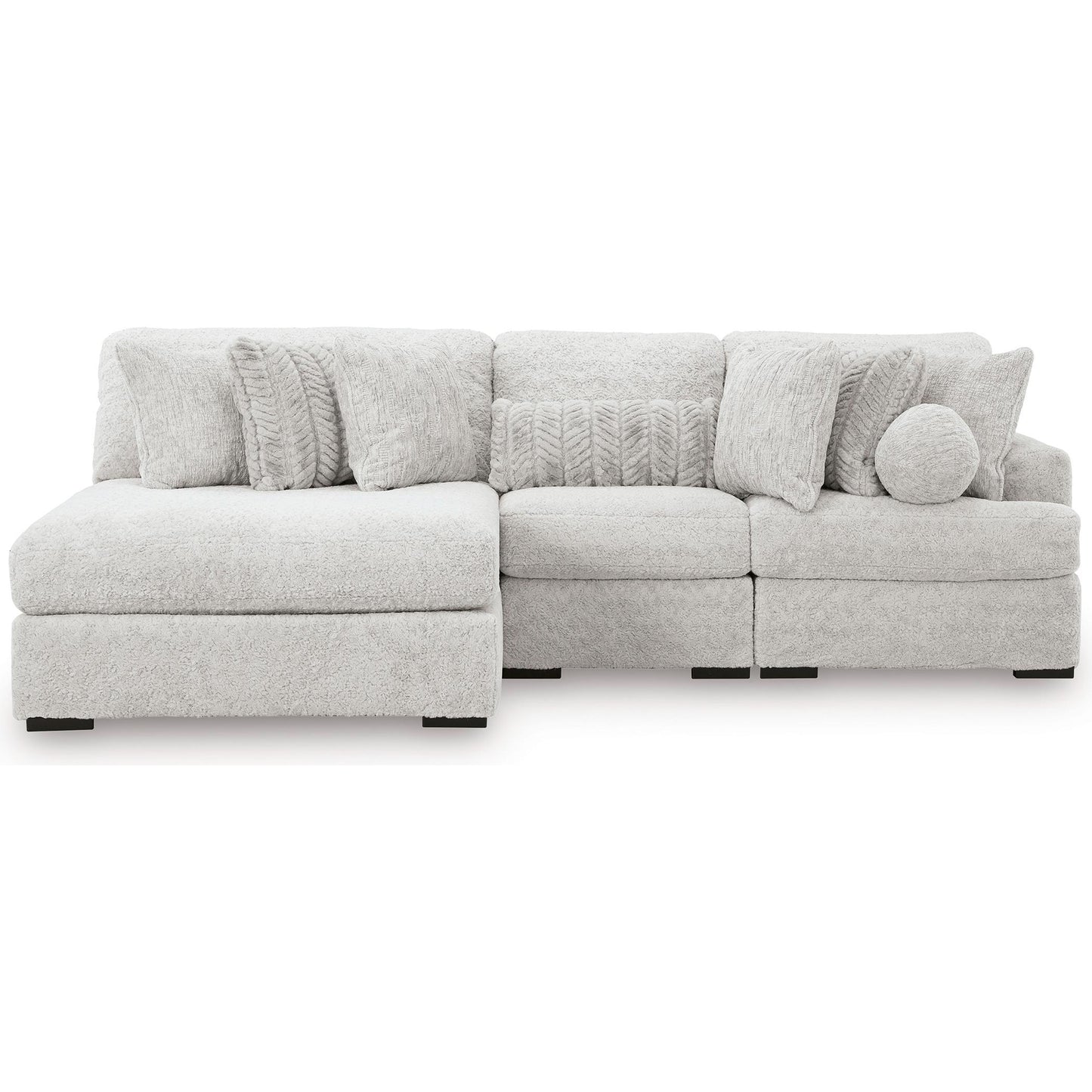 Signature Design by Ashley Cuddle Plush PC59106S7 3 pc Sectional with Chaise IMAGE 2