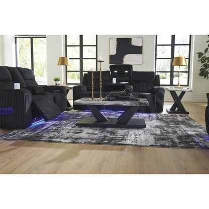 Signature Design by Ashley Forest Lake PC6420215 Power Reclining Sofa with Adjustable Headrest IMAGE 9
