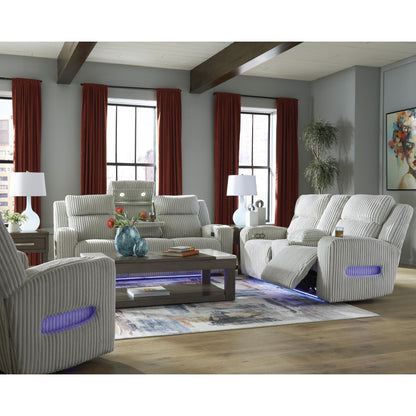 Signature Design by Ashley Forest Lake PC6420315 Power Reclining Sofa with Adjustable Headrest IMAGE 17