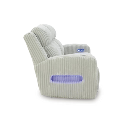 Signature Design by Ashley Forest Lake PC6420315 Power Reclining Sofa with Adjustable Headrest IMAGE 5