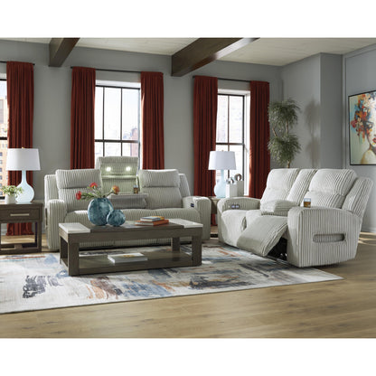 Signature Design by Ashley Forest Lake PC6420318 Power Reclining Loveseat with Console and Adjustable Headrest IMAGE 18