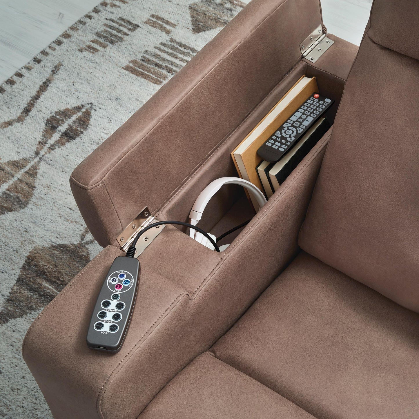  Signature Design by Ashley Lorrenton PC9022042A Glider Power Reclining with Audio System IMAGE 13