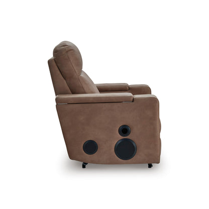  Signature Design by Ashley Lorrenton PC9022042A Glider Power Reclining with Audio System IMAGE 5