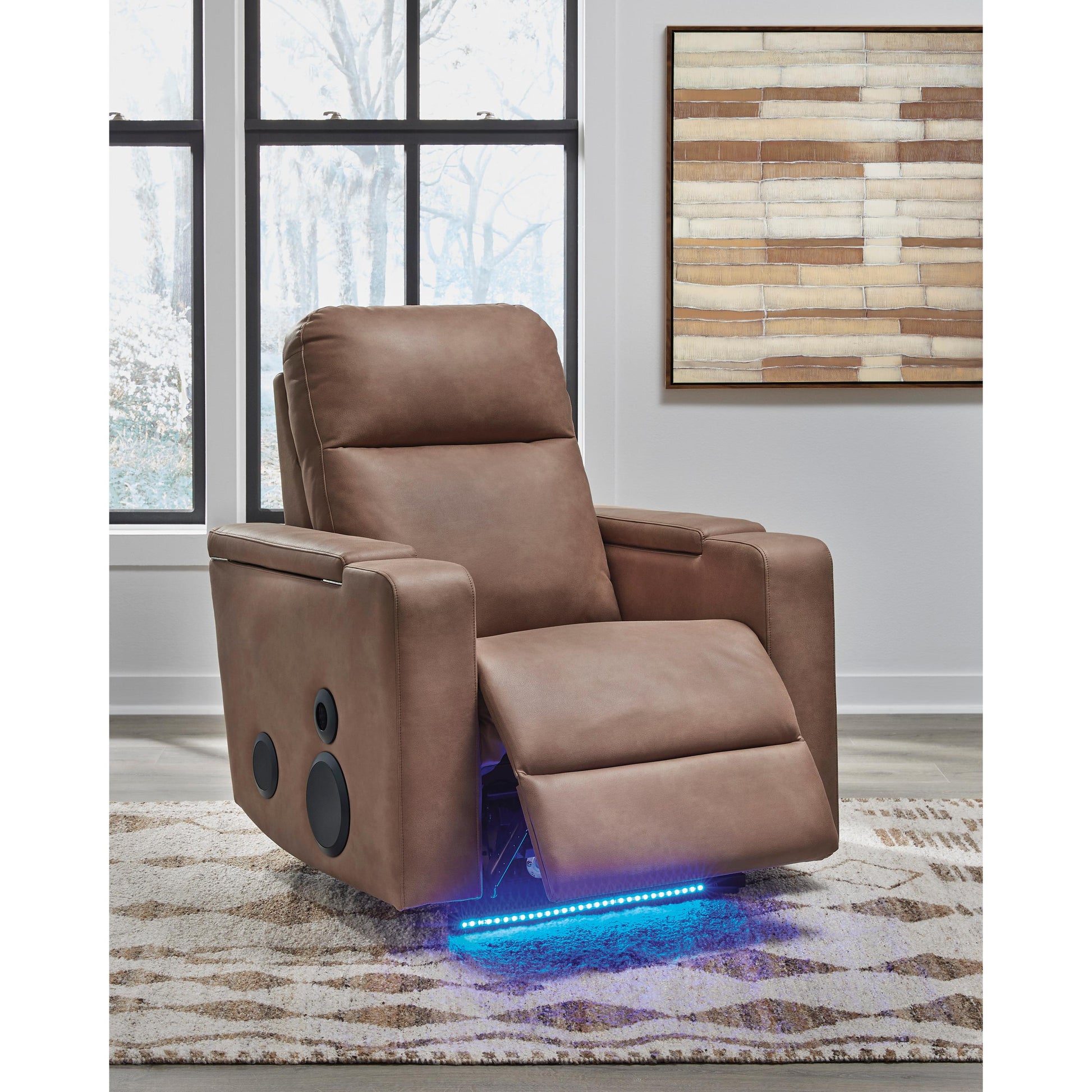  Signature Design by Ashley Lorrenton PC9022042A Glider Power Reclining with Audio System IMAGE 8