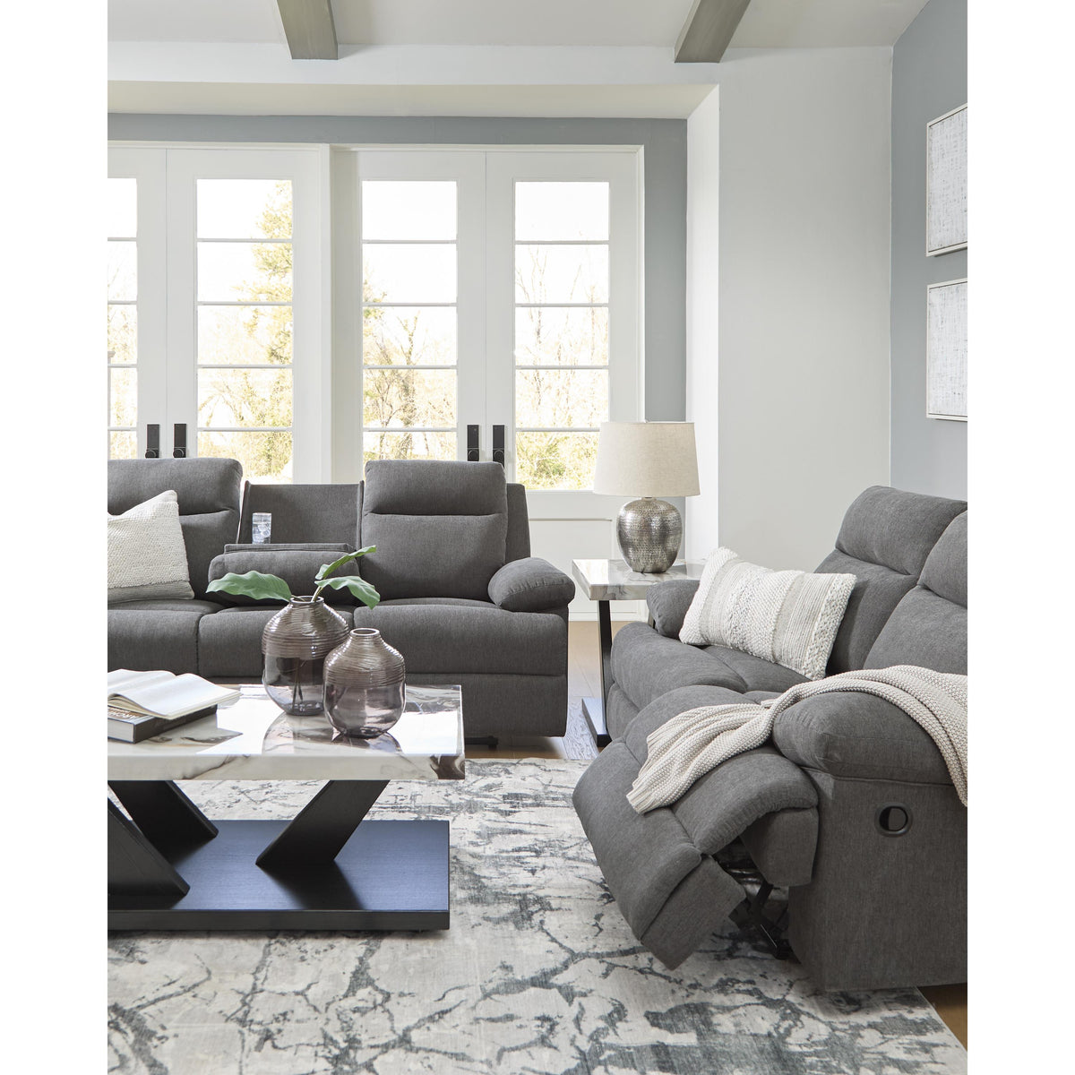  Signature Design by Ashley Side-Swipe PC9140686 Reclining Loveseat IMAGE 10