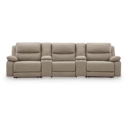 Signature Design by Ashley Narwhal Place PC99201S14 5 pc Power Reclining Sectional IMAGE 1
