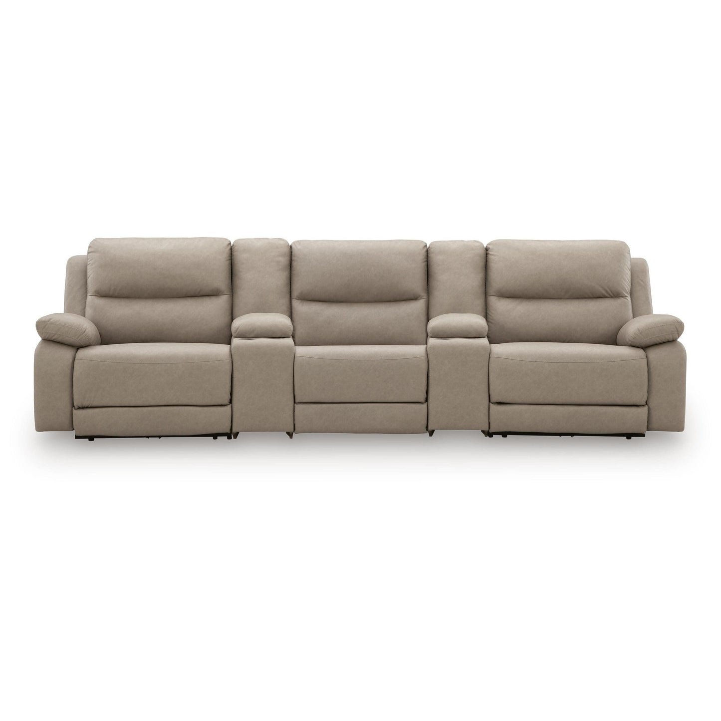  Signature Design by Ashley Narwhal Place PC99201S39 5 pc Reclining Sectional with Storage Consoles IMAGE 1