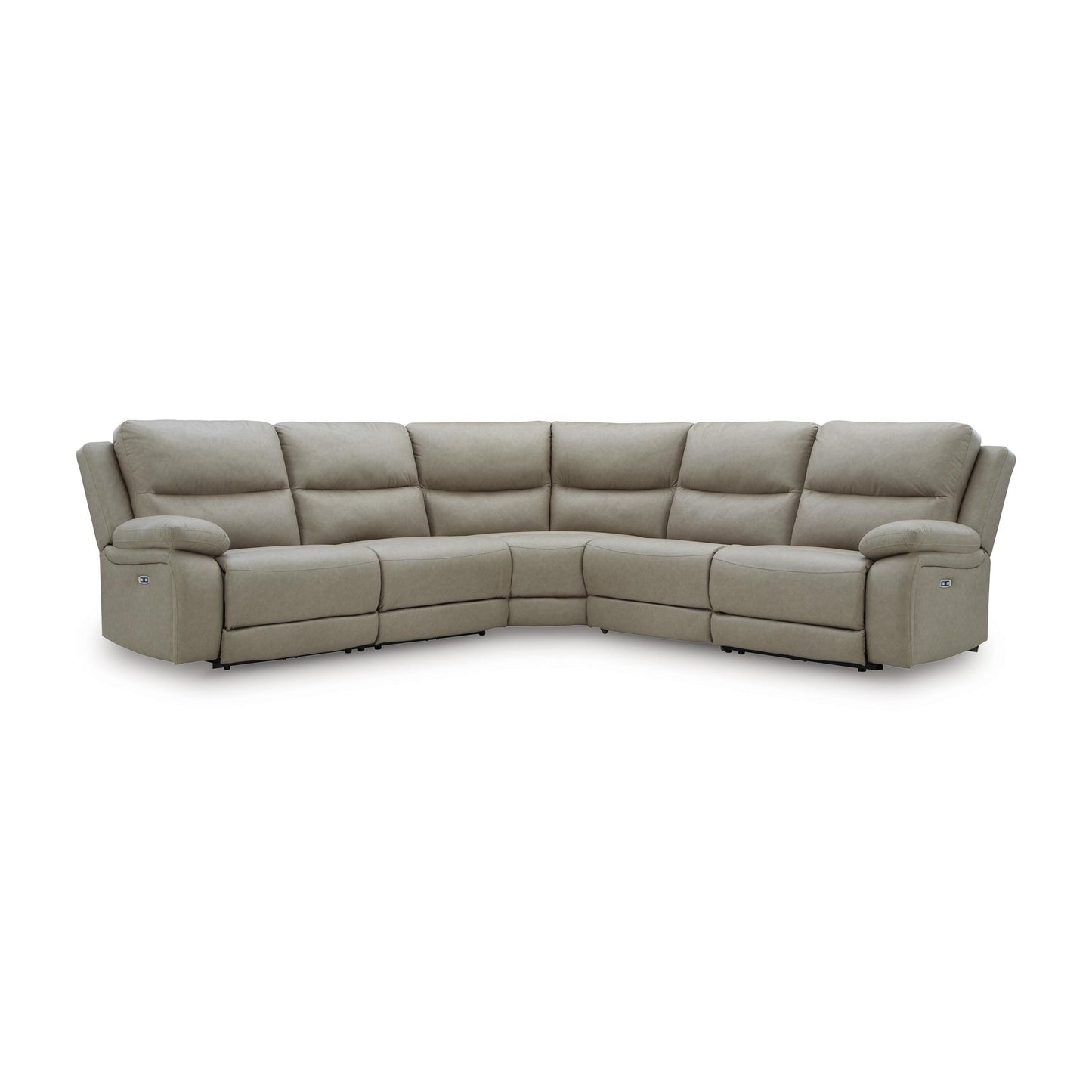 Signature Design by Ashley Narwhal Place PC99201S8 5 pc Power Reclining Sectional IMAGE 1