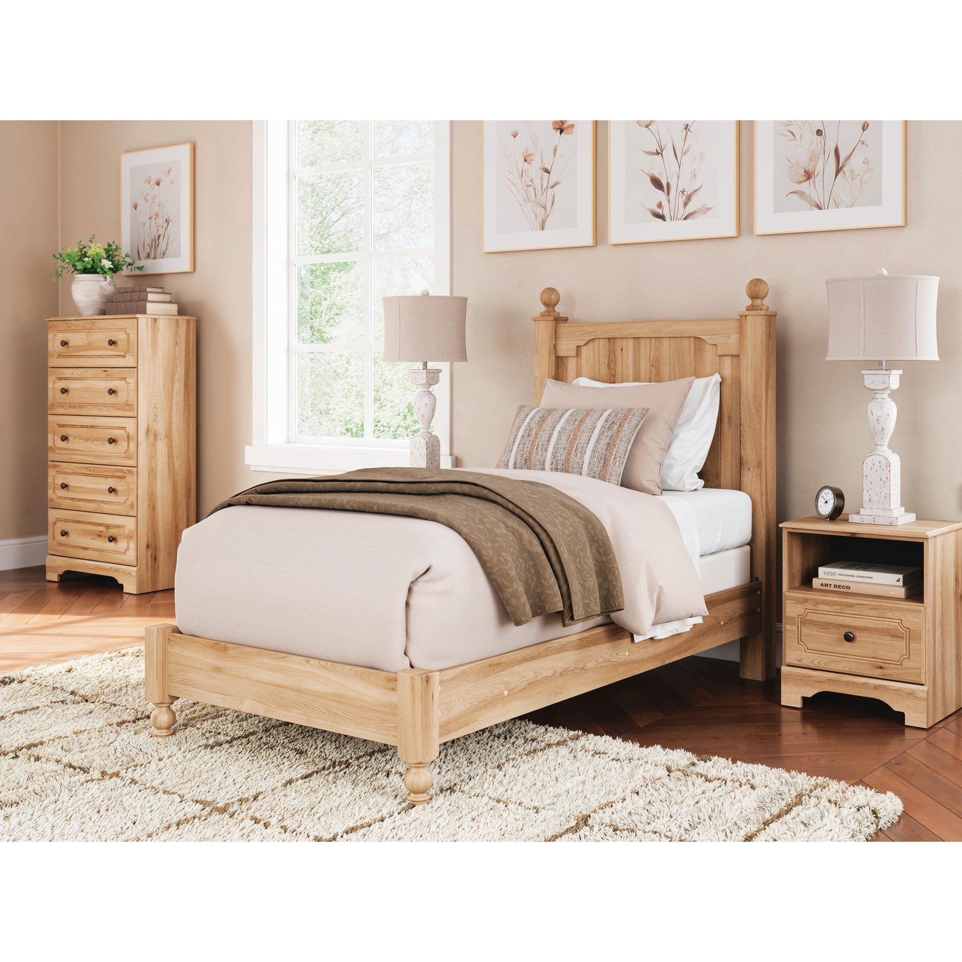 Signature Design by Ashley Aleaport PCB1075B2 Twin Panel Bed IMAGE 9