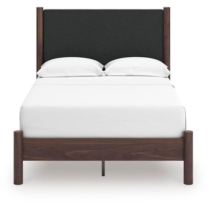  Signature Design by Ashley Pamytta PCB2614B10 Full Upholstered Panel Platform Bed IMAGE 2