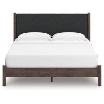  Signature Design by Ashley Pamytta PCB2614B28 King Upholstered Panel Platform Bed IMAGE 2