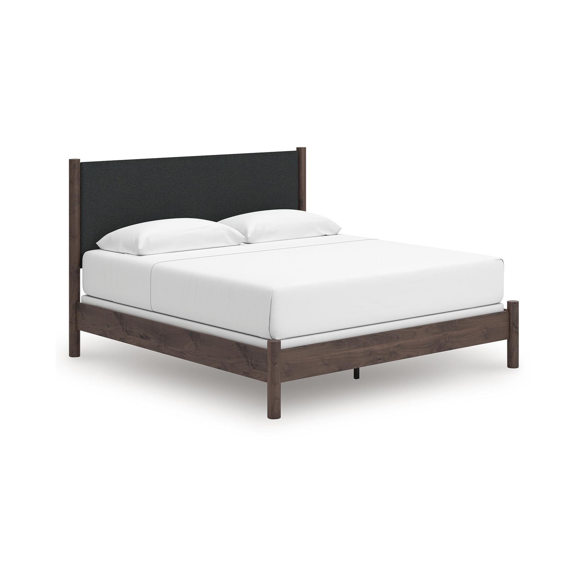  Signature Design by Ashley Pamytta PCB2614B29 King Upholstered Panel Bed IMAGE 1