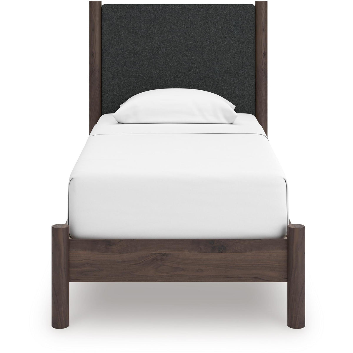  Signature Design by Ashley Pamytta PCB2614B8 Twin Upholstered Panel Platform Bed IMAGE 2