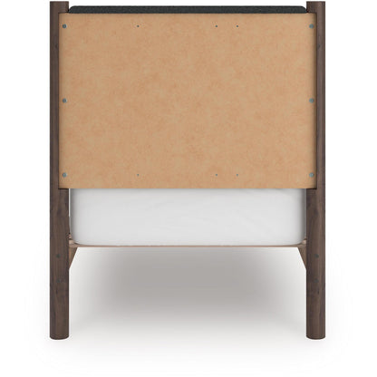  Signature Design by Ashley Pamytta PCB2614B8 Twin Upholstered Panel Platform Bed IMAGE 4