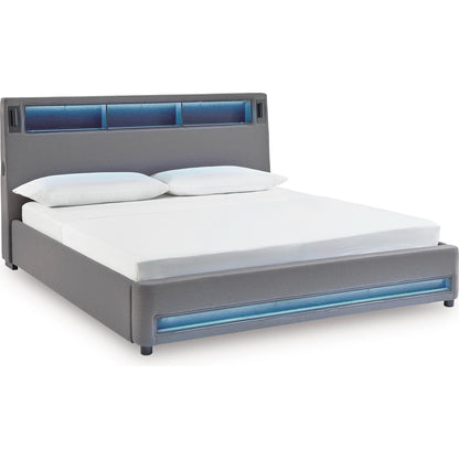  Signature Design by Ashley Verishaw PCB2721B20 Queen Upholstered Bed IMAGE 1