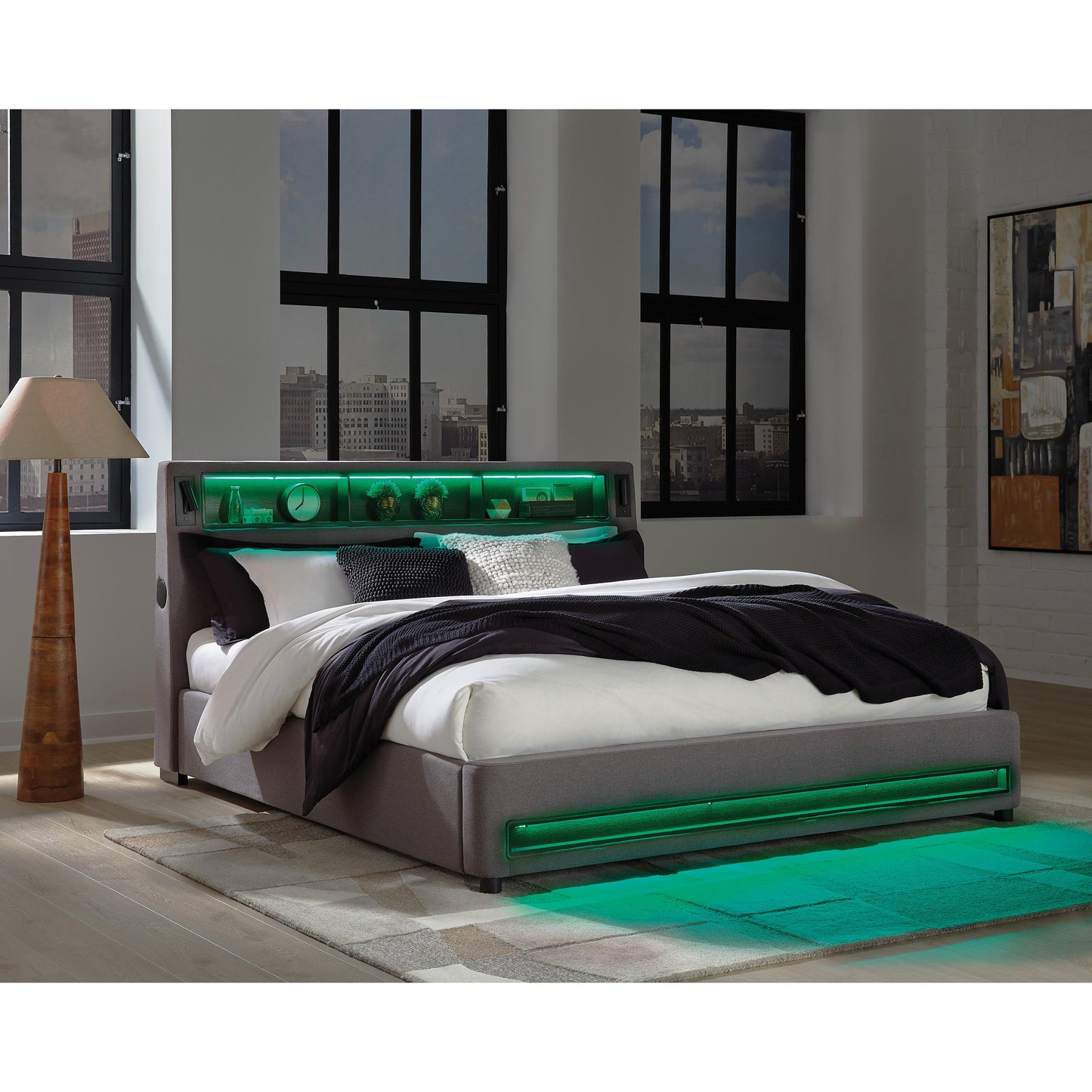  Signature Design by Ashley Verishaw PCB2721B20 Queen Upholstered Bed IMAGE 10