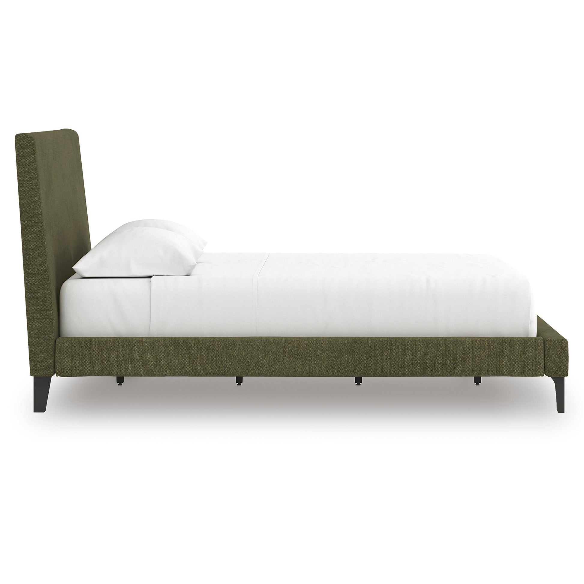 Signature Design by Ashley Chirason PCB3367-81 Queen Upholstered Bed with Roll Slats IMAGE 3