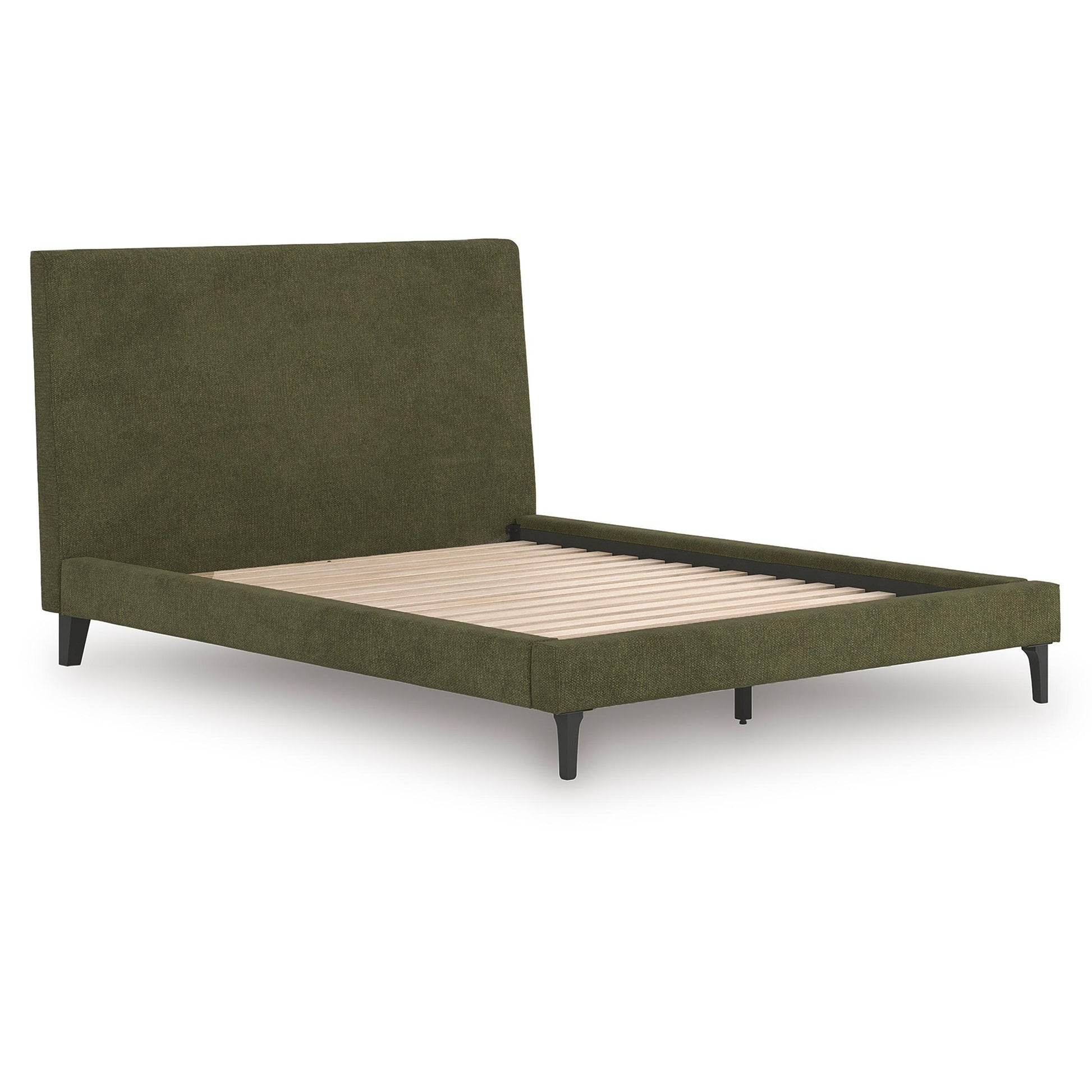 Signature Design by Ashley Chirason PCB3367-81 Queen Upholstered Bed with Roll Slats IMAGE 5
