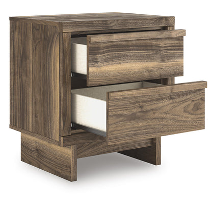 Signature Design by Ashley Chirason PCB3367-92 Two Drawer Night Stand IMAGE 2