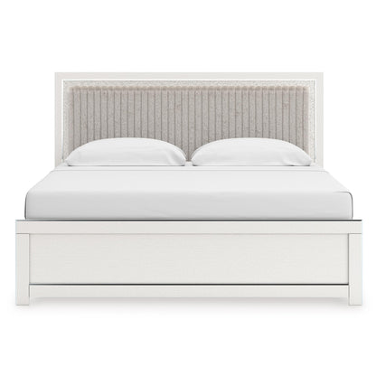  Signature Design by Ashley Zuraleus PCB3381B10 King Upholstered Panel Bed IMAGE 2