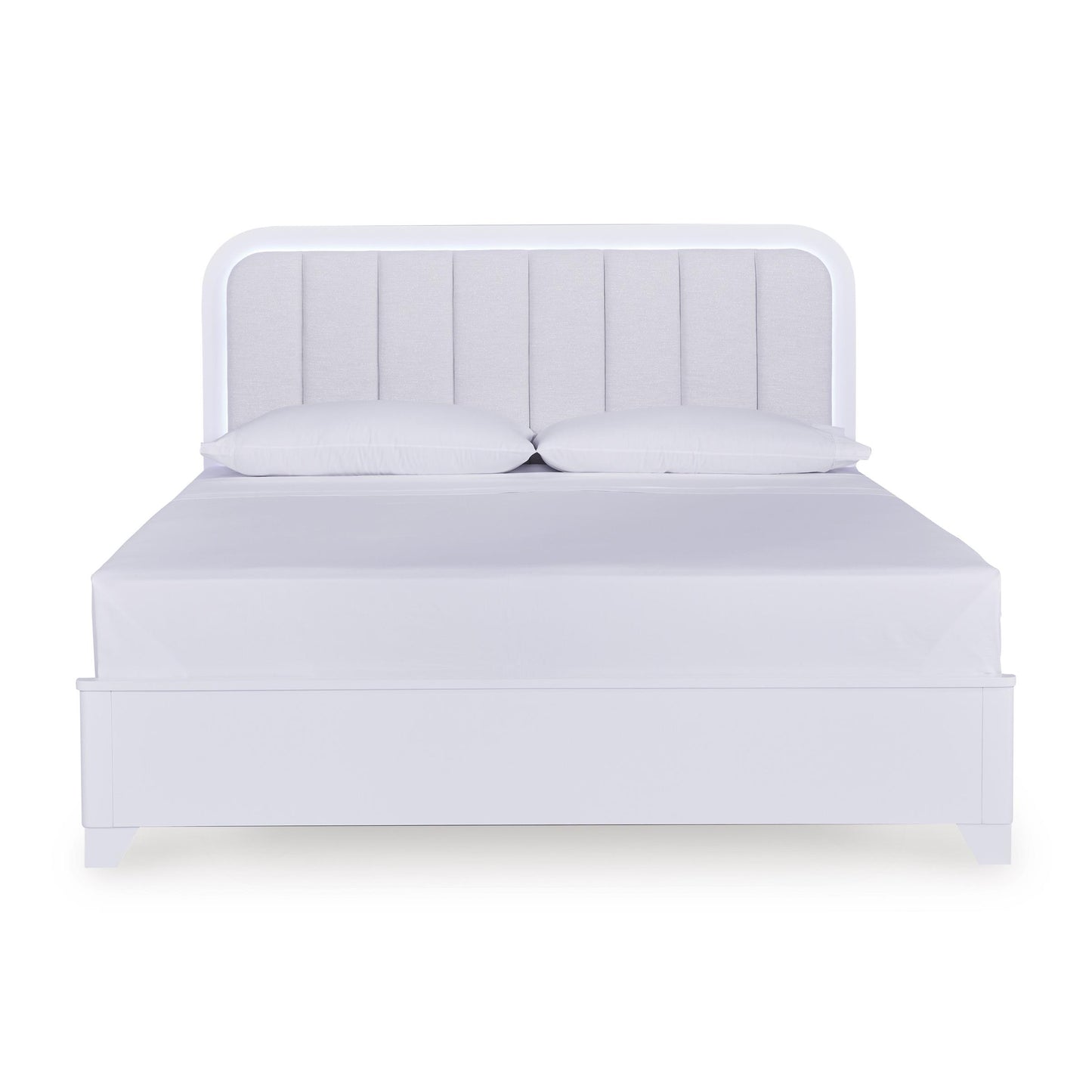 Signature Design by Ashley Jarlee PCB392B4 King Upholstered Panel Bed IMAGE 2